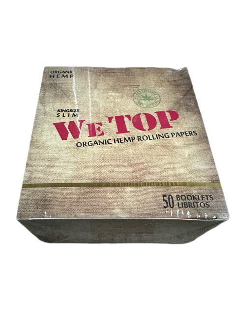 We Top organic Hemp Box KS Slim 50 stuks
