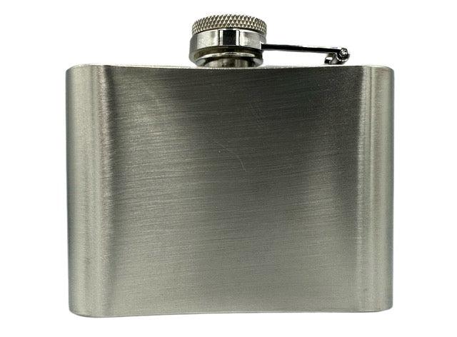 Heup veldfles stainless steel 4 oz 10 oz