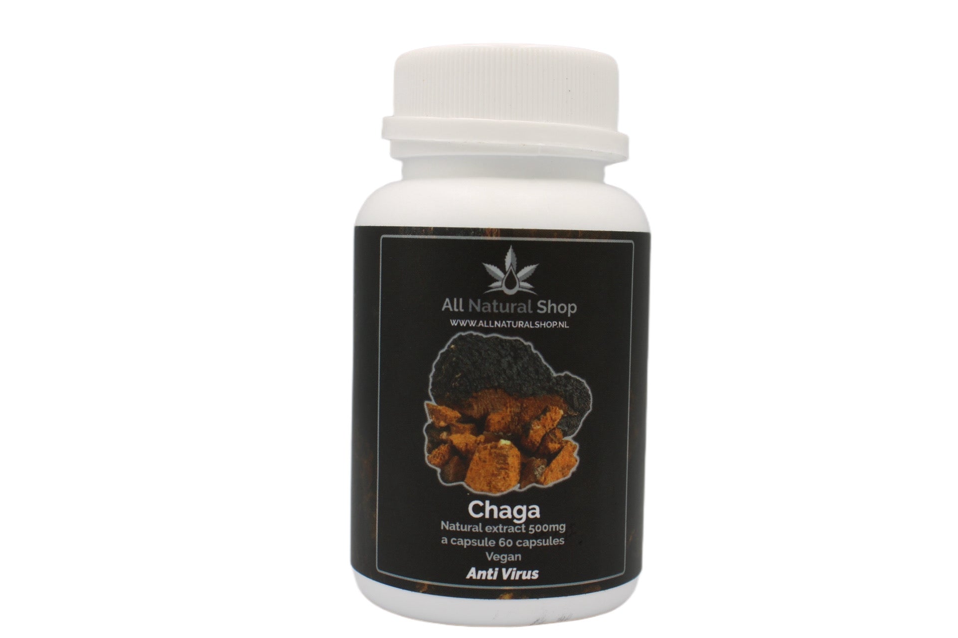 Chaga extract capsules 60 stuks