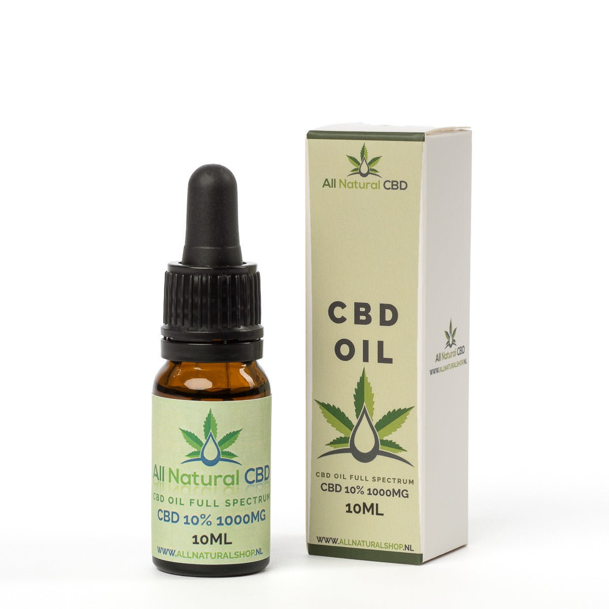 Full spectrum CBD oil 10% with organic MCT oil