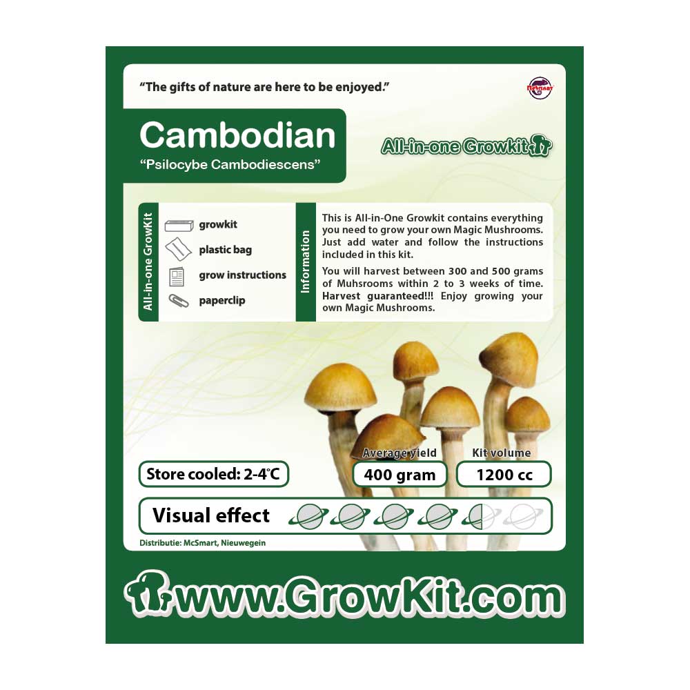 Cambodian Grow Kit - 1200 cc
