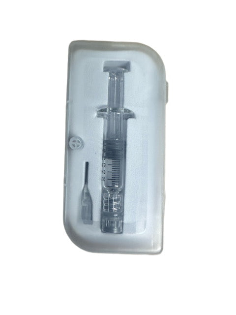 Luer lock glass oil syringe borosilicate glass (1ml)