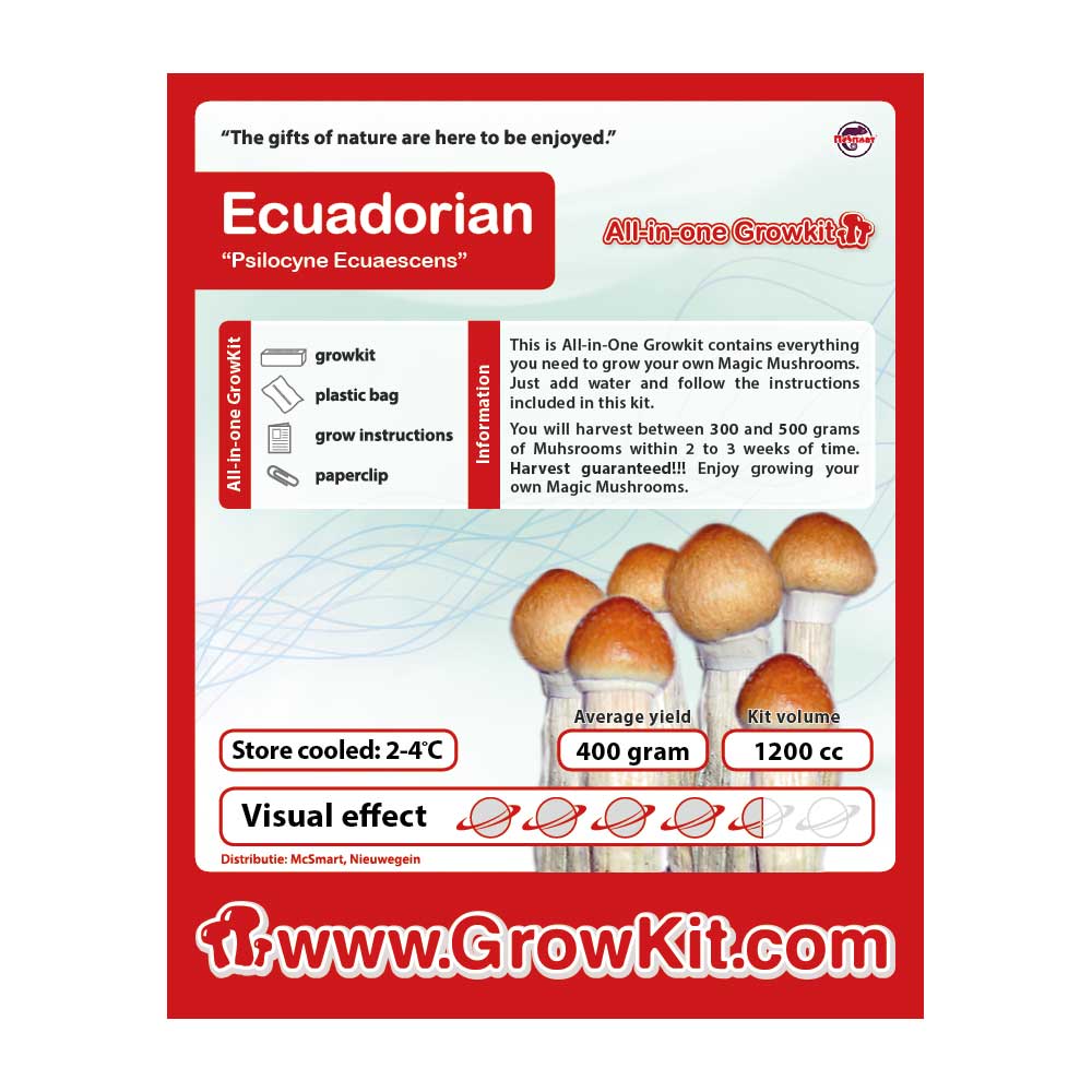 Ecuadorian Grow Kit - 1200 cc