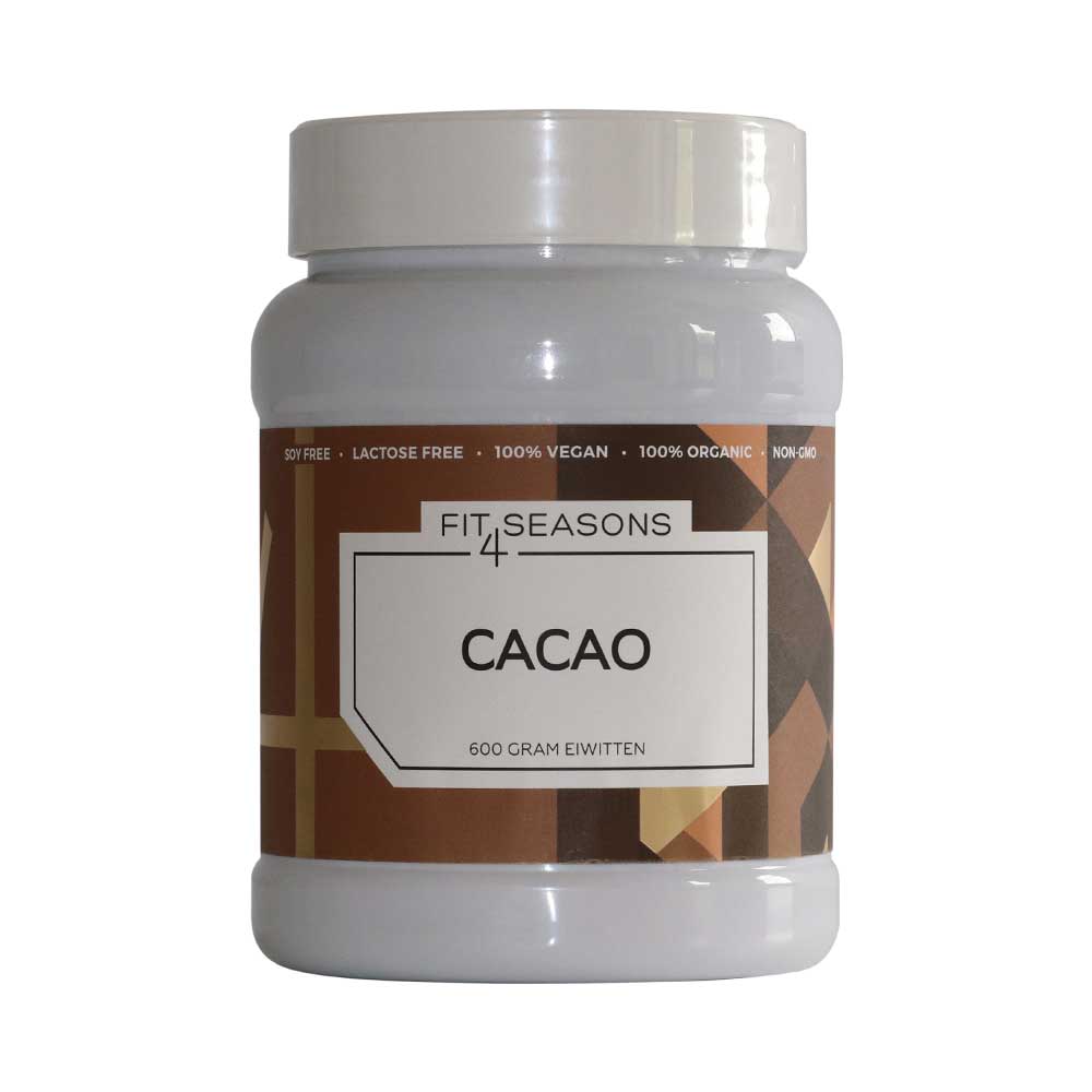 F4S Cacao eiwitten vegan – 600 gram