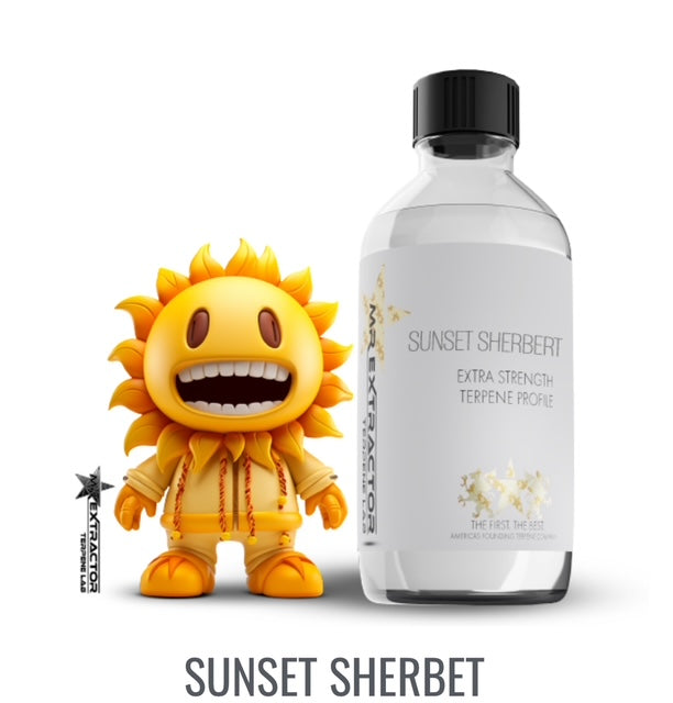 Natural Terpenes Sunset Sherbet Connoisseur Concentrates