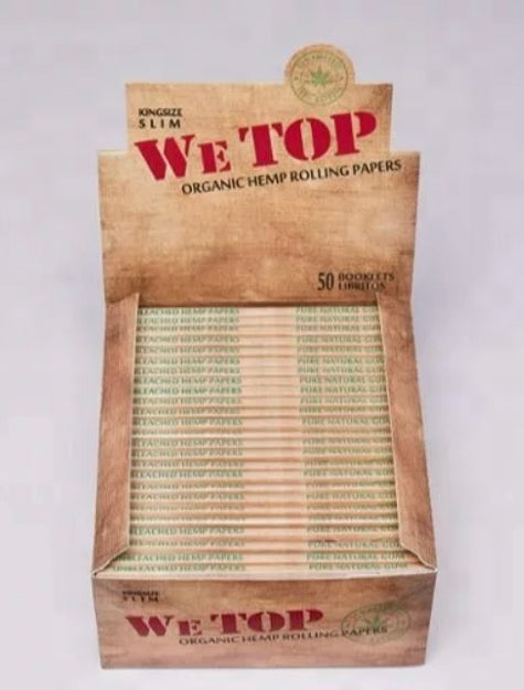 We Top organic Hemp Box KS Slim 50 stuks