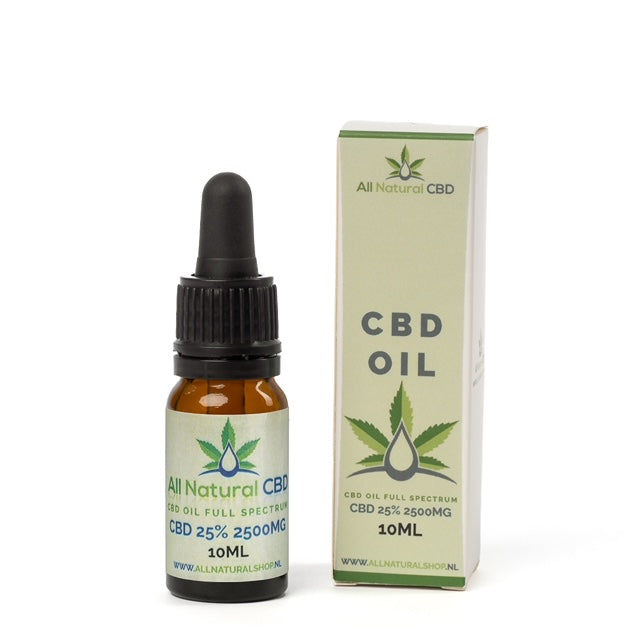 Full Spectrum CBD oil 25% with organic MCT oil